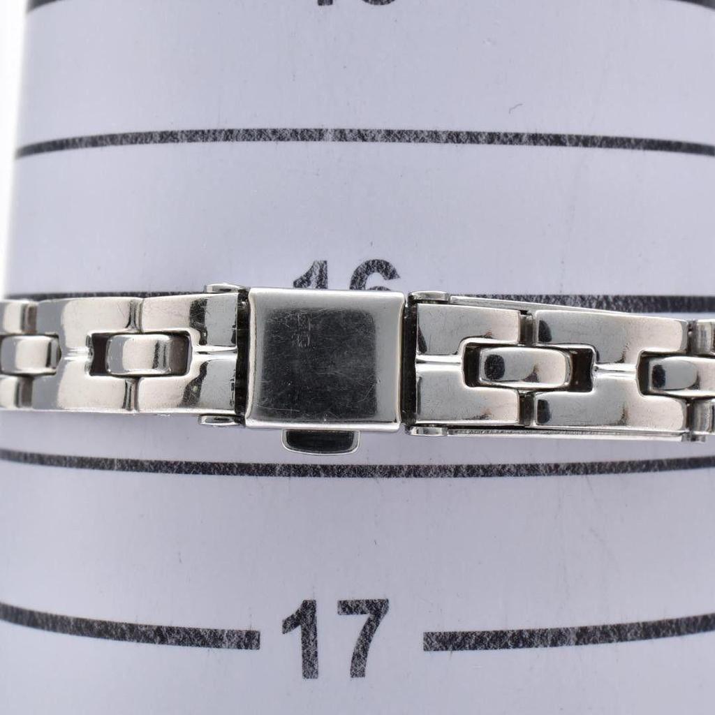 Used Operation RADO Ladies Watch Square Silver Dial Quartz