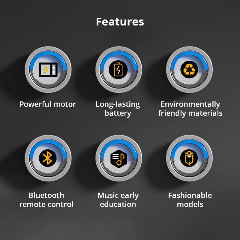 Children Electric Motorcycle Kids Tricycle 1-8 Years Old Male and Female Baby Charging Remote Control Toy Car Can Ride On