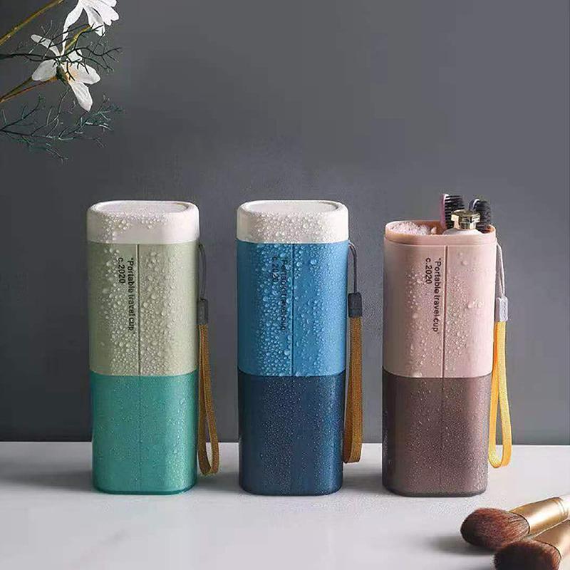 Travel Toothbrush Toothpaste Holder Storage Box Portable Toothbrush Case Organizer For Outdoor Travel Bathroom Accessories