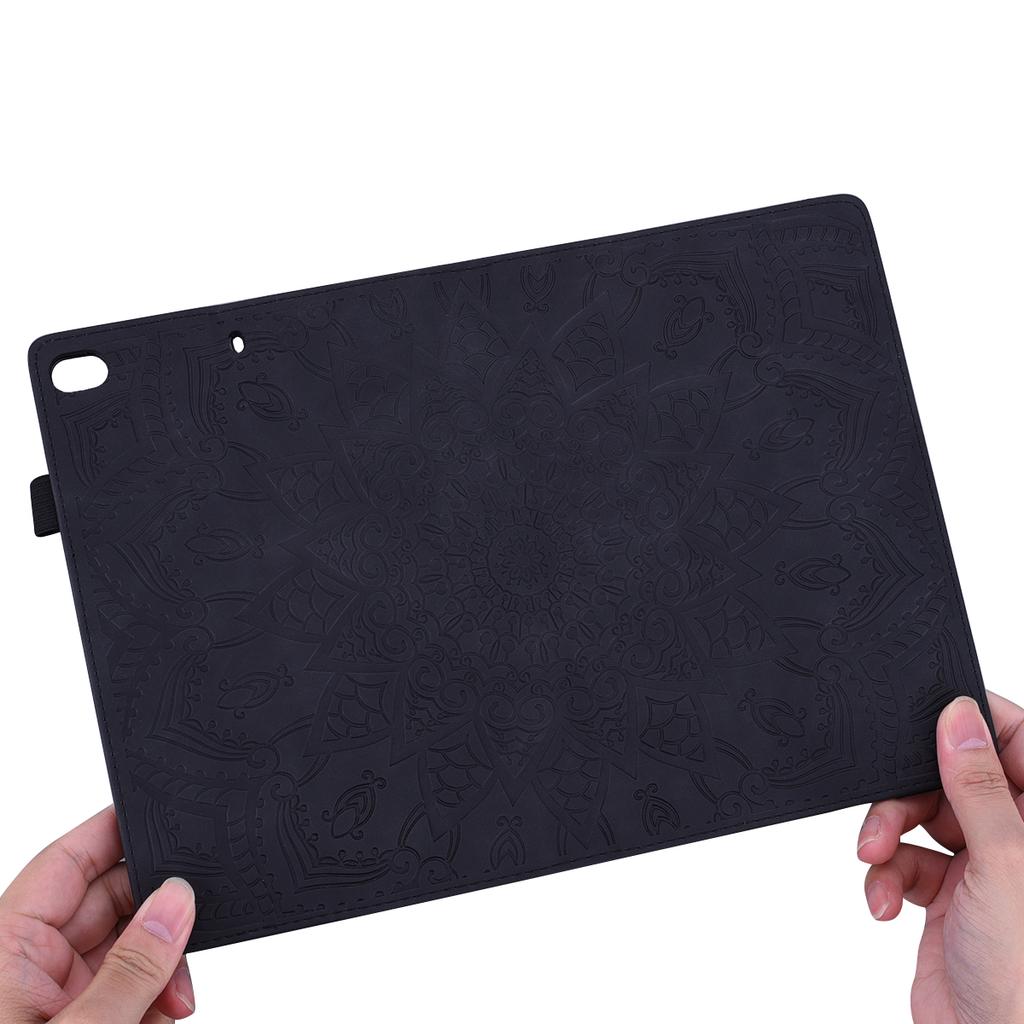 For Samsung Galaxy Tab S11 Ultra Tablet Case Card Slots Leather Cover Flower Pattern