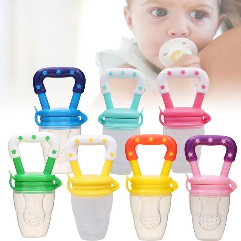 Premium Baby Fruit Vegetable Feeder Pacifier Silicone Teething Toy For Infants