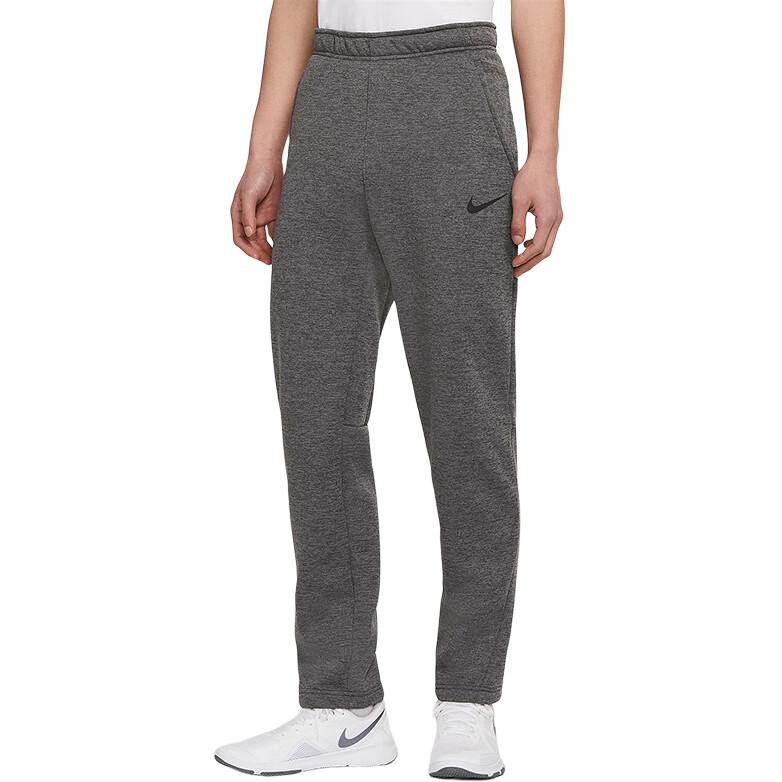 Nike Therma Tapered Running Training Pants Men Bottoms Charcoal-Black 932254-071