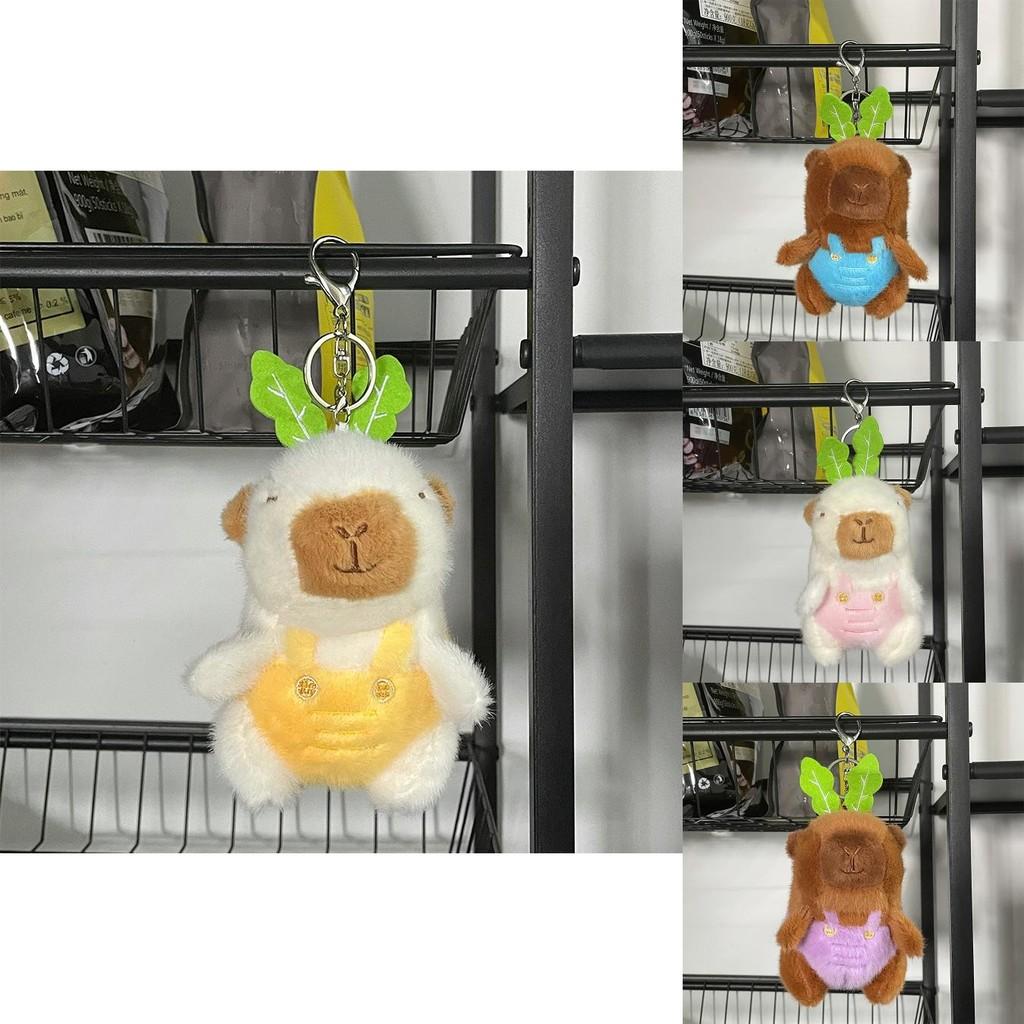 Adorable Capybara Plush Doll In Various Colors Featuring Soft Short Plush Fabric For Kids