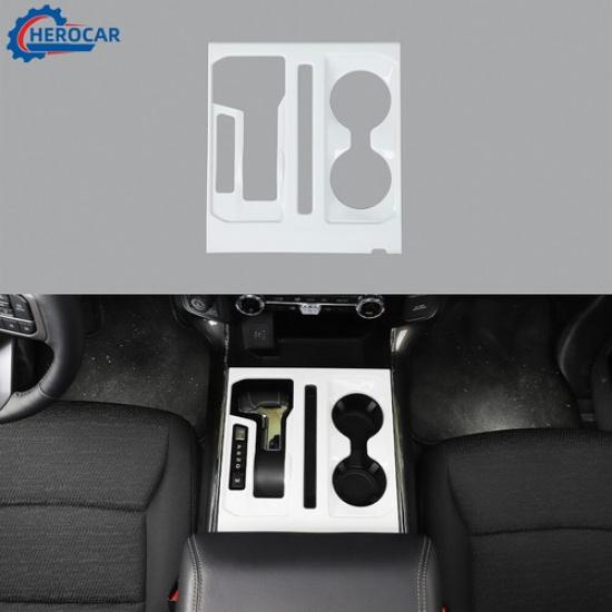 

Central Control Gear Shift Water Cup Holder Panel Trim Cover For Ford F150 21+