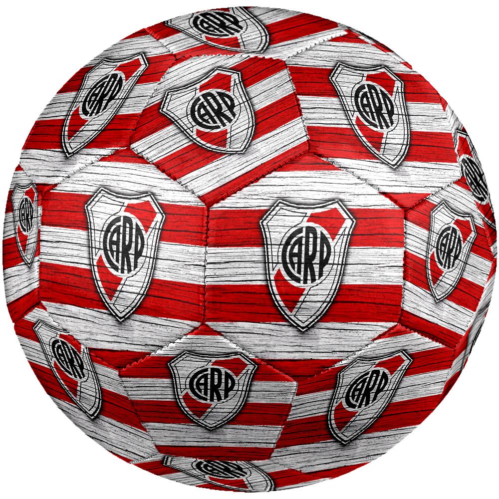 River Plate Fußball, bunt, für alle Altersgruppen geeignet, maschinengenäht, PVC-Material, Wettkampfqualität, langlebig und hoher Rückprall