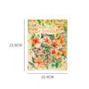 20Pcs/Pack Vintage Plant Flowers PET Waterproof Sticker for DIY Scrapbooking Journal Photo Album Decoration Materials Stickers