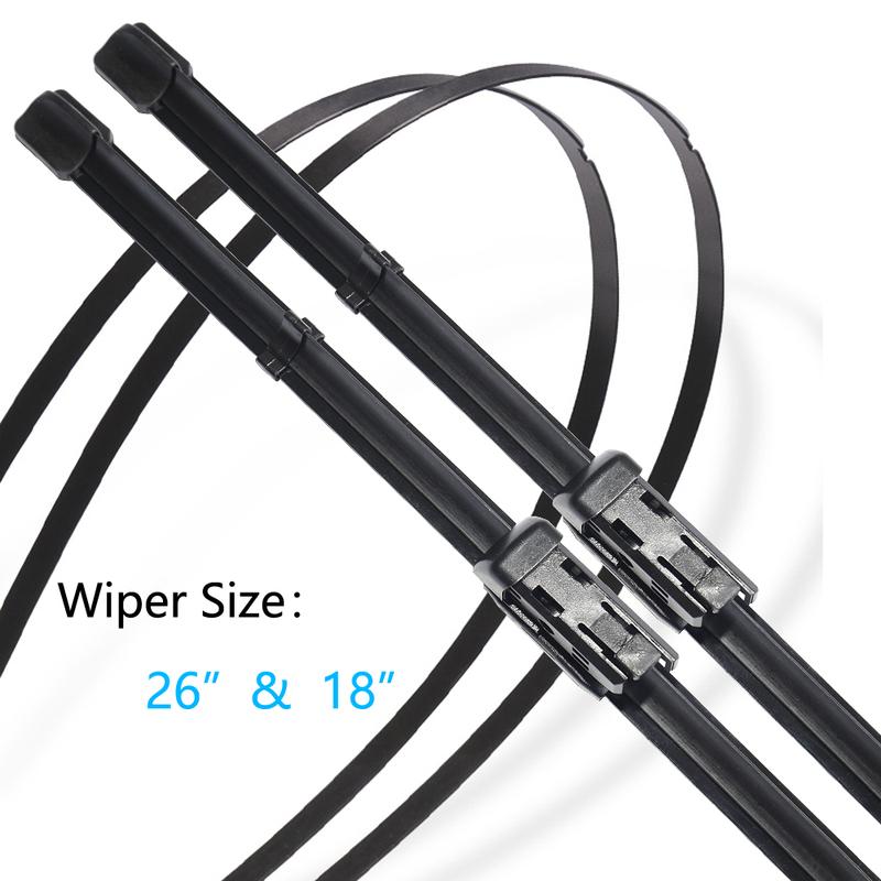 for Volkswagen VW Golf 7 MK7 2013~ Car Wiper Blade Windscreen Windshield Window Wipers Car Goods 2014 2015 2016 2017 2018