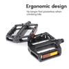 Mountain Road Bike Pedals Alloy Lightweight Bike Pedals Non-Slip Bicycles Pedals