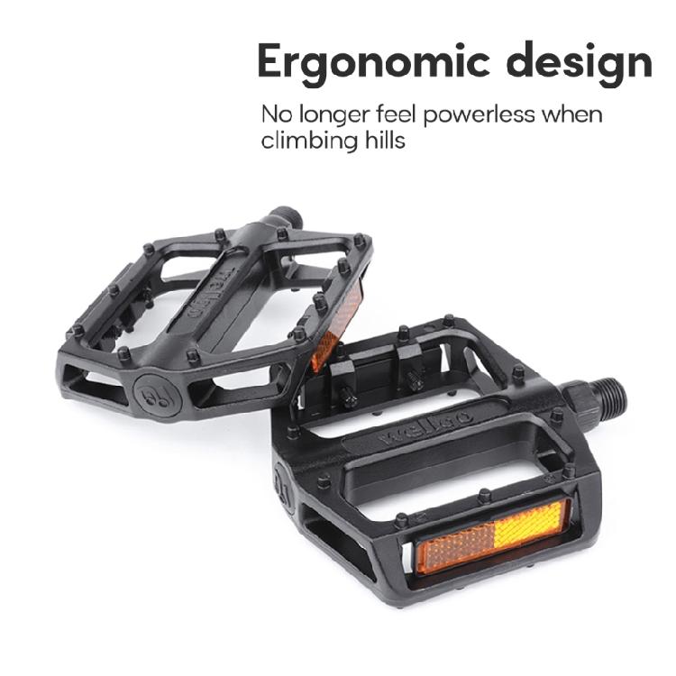 Mountain Road Bike Pedals Alloy Lightweight Bike Pedals Non-Slip Bicycles Pedals