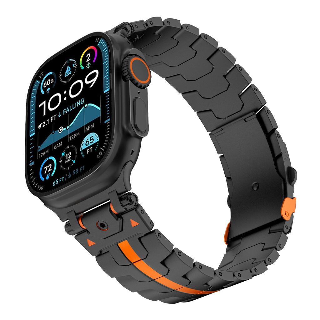 Metal Modification Kit Strap For Apple Watch Band Ultra 3 2 49mm 11 10 46mm 42mm Bracelet iWatch 9 8 7 6 5 45mm 44/41/40mm Band