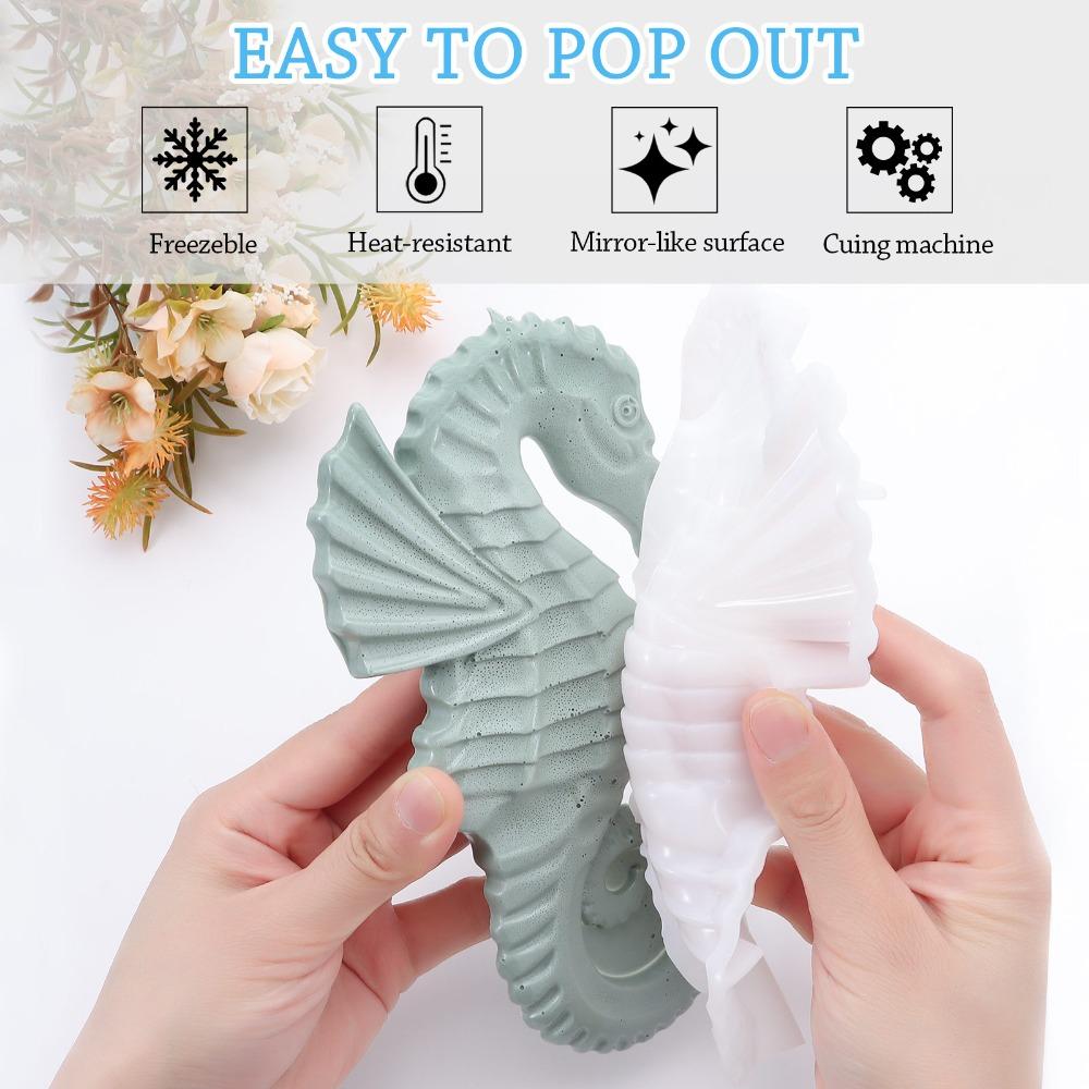 Sea Turtle 3D Resin Crafts Silicone Mold Fish Gypsum Mold New Silicone Molds  Holiday Gifts