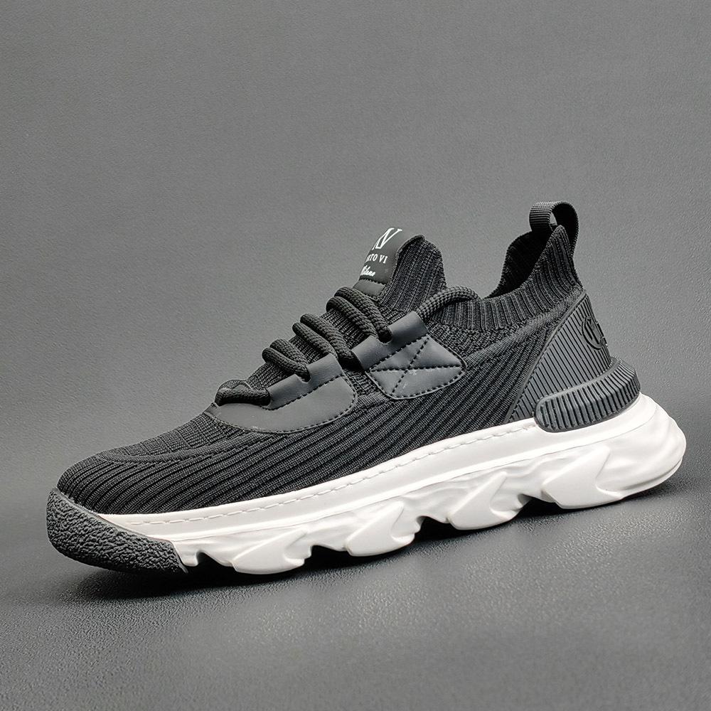 Men's casual shoes platform shoes men's mesh breathable sneakers boys running shoes men's shoes