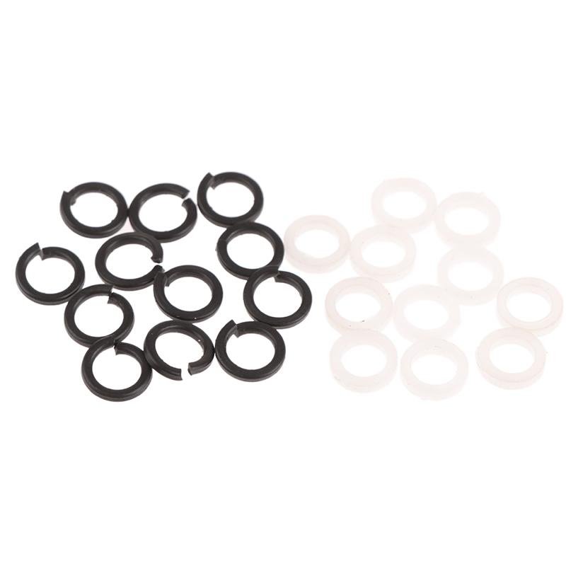 24 Adet/Set Gitarlar Akort Burgusu Makine Başlıkları Conta Rondelaları Akort Burgusu Ara Parçası Enstrüman Aksesuarları Elektrikli Gitar İçin