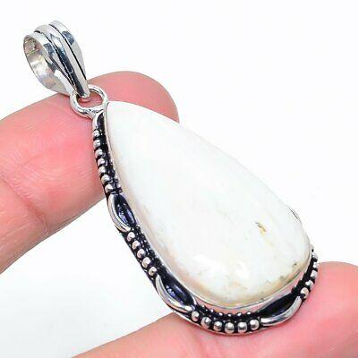 

Natural Fascinating Orange Scolecite 925 Sterling Silver Pendant 2.32 G7m46
