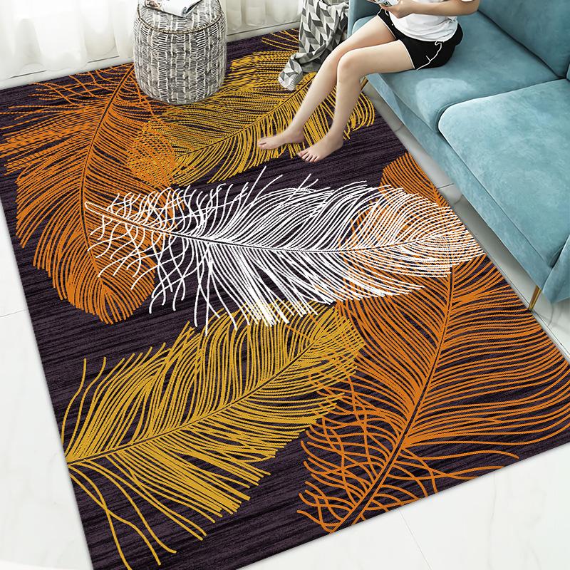 Nordic Simple Carpet Living Room Coffee Table Large Carpet Anti-Slip Bedroom Bedside Floor Mat Home Decoration Area Rug
