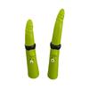 2 Pcs Funny Asparagus Garden Stakes Cute Resin Plants Craft with Funny Face Decorative Yard Art for Outdoor Garden Lawn Decor