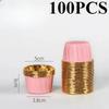 50/100 Pcs Small Mini Pack Muffins Cup Paper Cupcake Wrappers Baking Cups Cases Muffin Boxes DIY Cake Tools Kitchen Baking Supplies