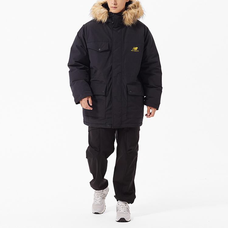 New Balance Down Jacket Winter Men's Black AMJ23371-BK