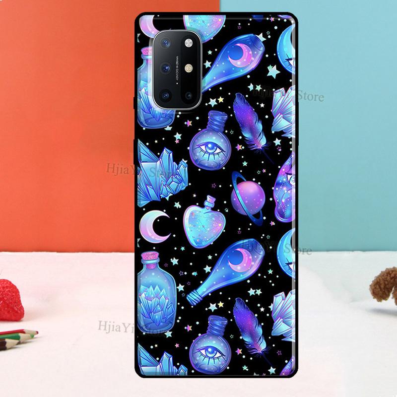 Occult Witchcraft Moon Gothic Witch Case For Realme GT Master GT Neo 2 8i 9i 8 Pro C21 Cover For OnePlus 9R 8T Nord2 9 10 Pro