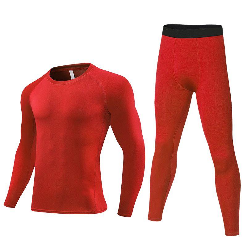 4-12 Years Kids Running Sweat-Wicking Quick-Dry Tights Set Fitness Suit