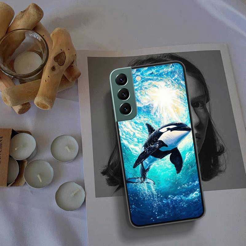 Facts About Killer Whales Phone Case For Samsung Galaxy S22 S25 Ultra S21 S10 Plus S26 Edge S20 S23 S24 FE Cover Silicone So
