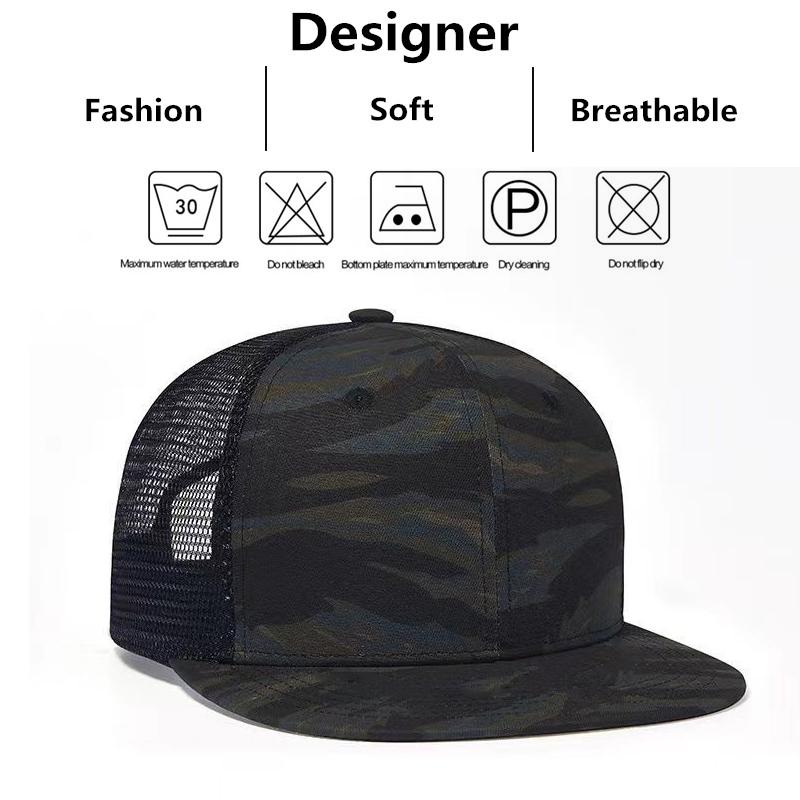 New Fashion Snapback Cap Men And WomenHip Hop Shade Baseball Hats Mesh Caps Casual Sun Hat Unisex Outdoor Cap Adjustable