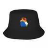 BROCKHAMPTON GINGER Bucket Hat Fishing Hat Hiking Hat Ball Cap Luxury Man Women's 2024 Men's