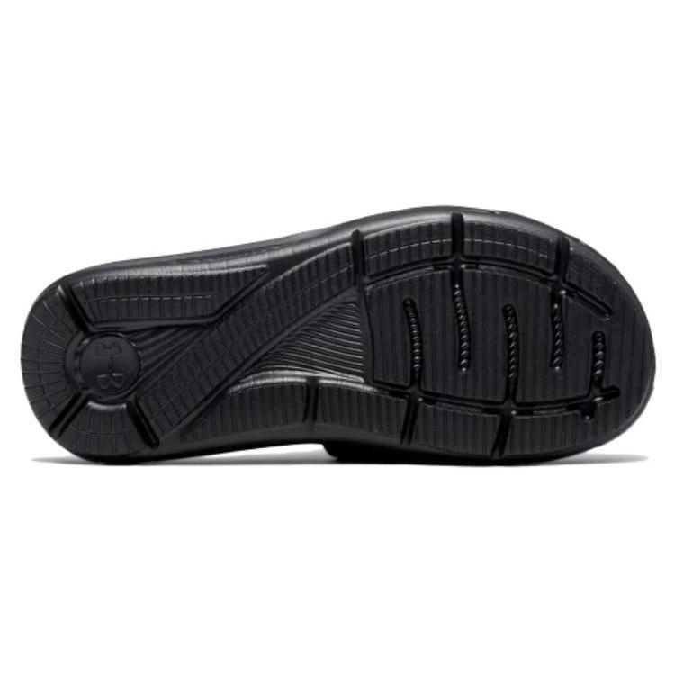Under Armour Ignite 6 Graphic Footbed Slide 'Halo Grey Black' Women's 3023767-105