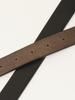 [SHIPS] SHIPS any HORWEEN Basic Leather Belt Men's 718130005 Black 90