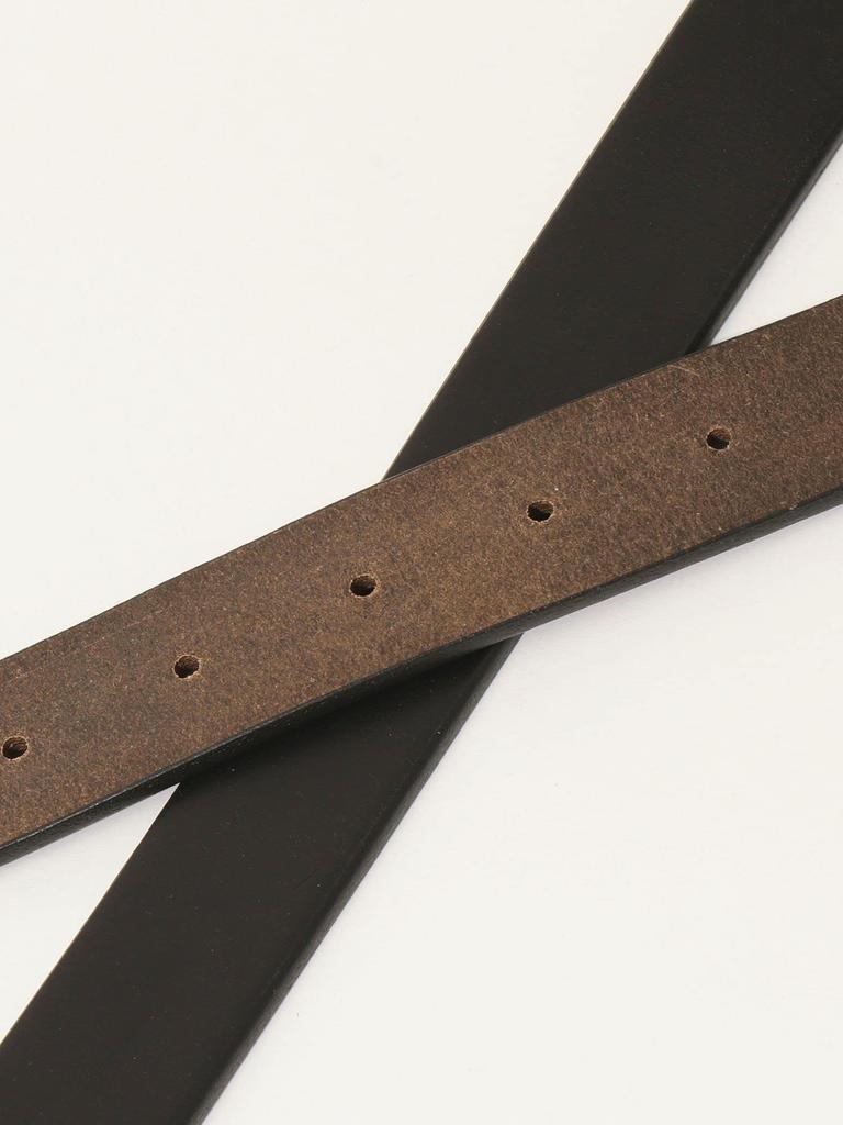 [SHIPS] SHIPS any HORWEEN Basic Leather Belt Men's 718130005 Black 90