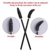 100Pcs Lash Eyebrow Brush Extension Brushes Mascara Applicator Wand Disposable Micro Eyelash Comb Brush SpoolersMakeup Kit Lash
