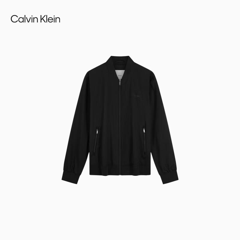 Calvin Klein Jeans Men's Classic Baseball Collar Bomber Jacket