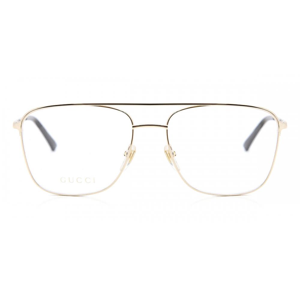 

Gucci Gg0833o 002 Men Eyeglasses Gold/55