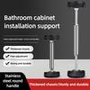 Badrumsskåp Stödbrakett Hängande skåp Lyftstödstång Badrumsspegelsskåp Bänkskiva Installation Hjälpverktyg