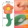Long Flower Plush Body Pillow Large Cute Sunflower Cushion Sofa Decorative Stuffed Body Pillow Sleeping Back Cushion Decoration