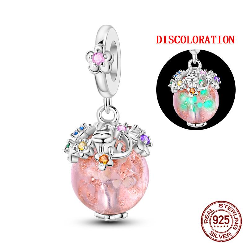 Snowflake Magic Fashionable Ball Copper Charm Beads Fit Original Bracelet Jewelry Designing For Ladies Present