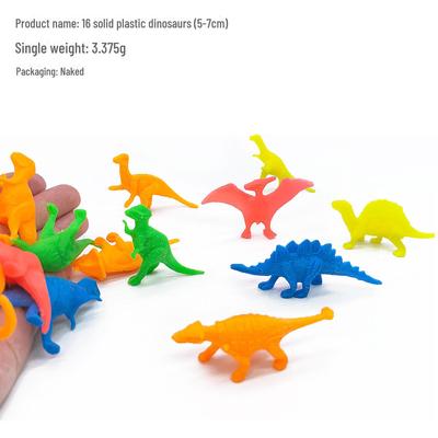 Mini-Dinosaurier-Kapsel Archäologisches Modellspielzeug - Massiver Kunststoff, 5-8 cm (5-7cm)