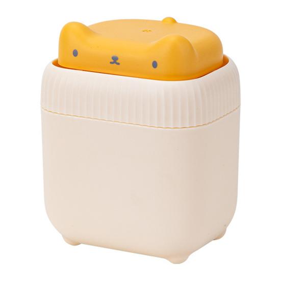 

Дозатор для мила Дизайн мультяшного кота Рідкий дозатор Рідина для миття посуду Натискна коробка Швидкий злив Легке очищення Пінний насос для мила жовтий