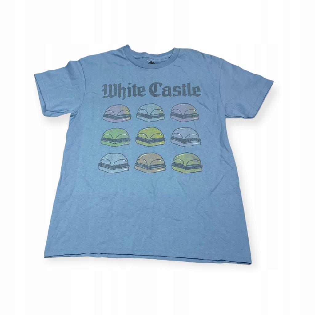 SPENCER'S White Castle S Women's Round Neck T-shirt