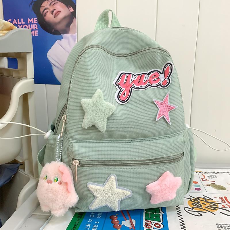 School Bag for Primary School Students, First-class Kindergarten, Cute High-value Backpack, Star Backpack.
