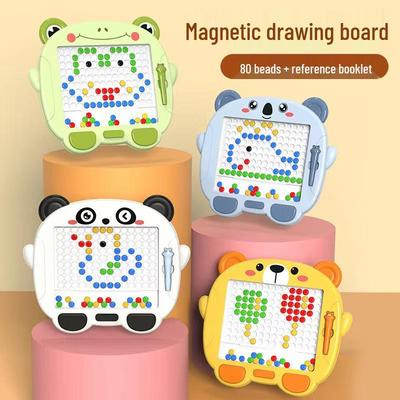 Children's Magnetic Drawing Board - Educational Puzzle Toy for Early Writing and Pencil Grip Training