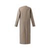 GOELIA Women's Winter Wool Alpaca V-Neck Double-Sided Coat