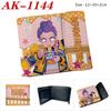Anime Cartoon Rumi Zoey Demon Hunters PU Leather Wallet Card Bag Birthday Gift