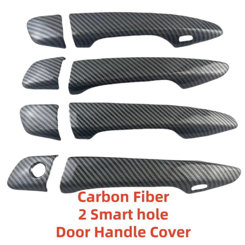 For LEXUS RX270 RX350 RX450H 2009 2010 2012 2013 2014 2015  Door Handle Cover Trim Plastic Black Carbon Car Accessories