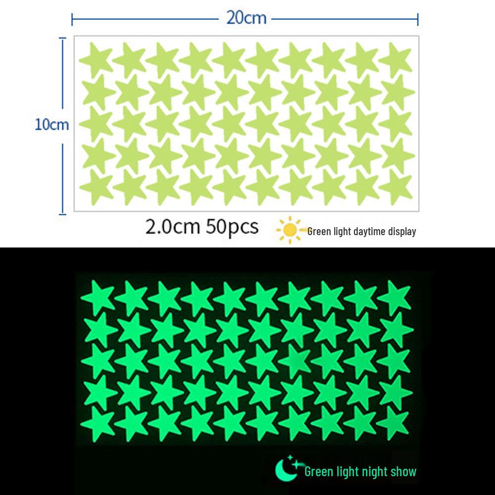 

Креативные светящиеся в темноте наклейки для гостиной, сделай сам
