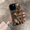 Retro Love and Flowers Collage Phone Case for Samsung S24 S25 Plus S23 FE S22 Ultra A06 A16 A26 A36 A56 A35 A55 A54 Matte Cover