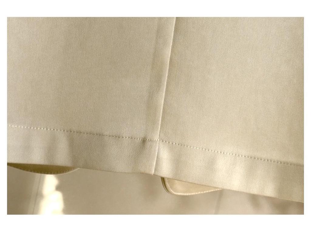 Endy Seven-Sleeve Versatile V-Neck Acetate Suit Jacket, Spring/Summer 2026: Stylish and Elegant Business Attire