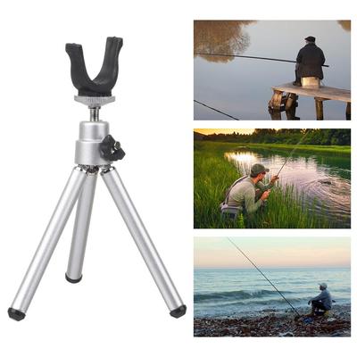 Foldable Winter Ice Bracket Telescopic Tripod Pole Support Stand Rods Rests Fishing Rod Holder