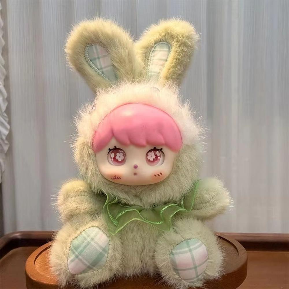 Hangings Decoration Bunny Pendant Bag Charm Vinyl Doll Toy Rabbit Plush Keychain  Jewelry Gift