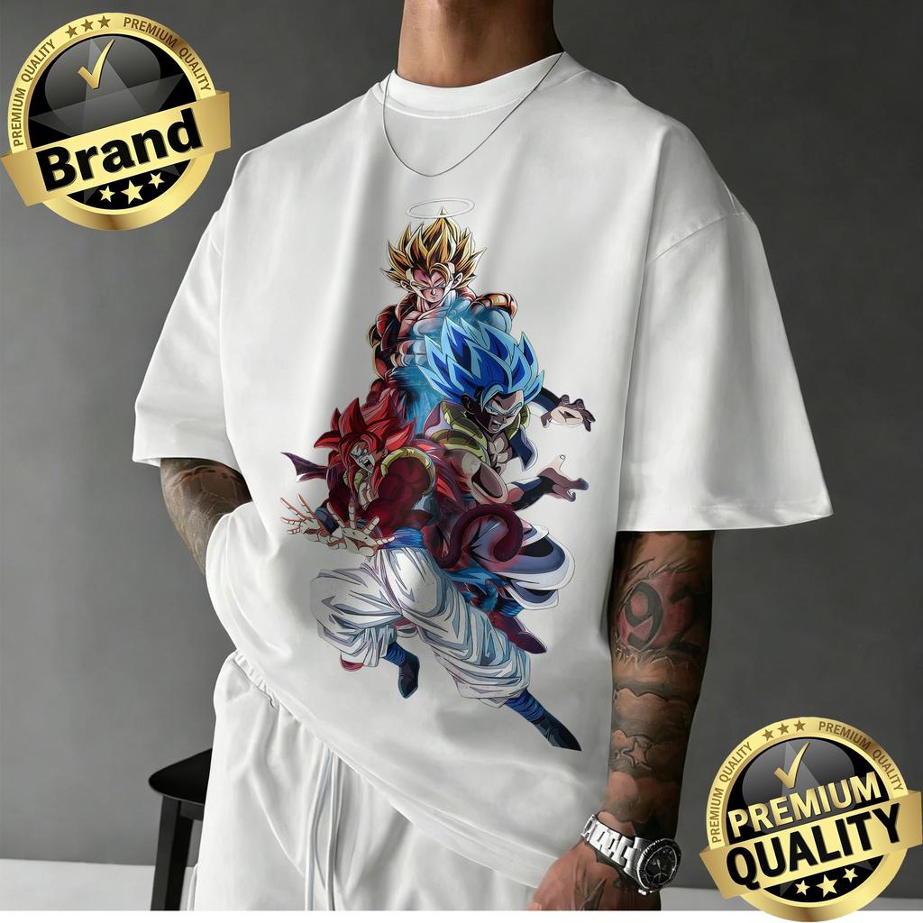 Dragon Ball Authentic Tshirt 2026 Summer New Arrival 100 Cotton Womens Shirt Outdoor Sports Casual TShirt Gym Mens Tees